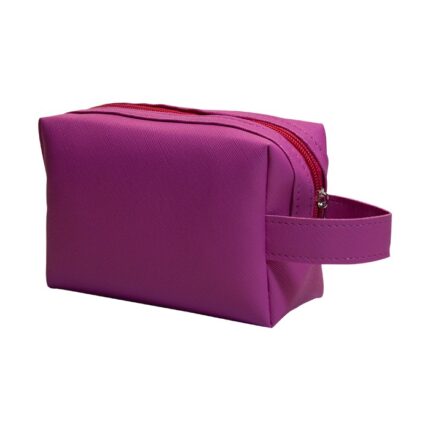 FANCY POUCH 15x10x6 cm, Prada Neón Bugambilia con forro Basanz